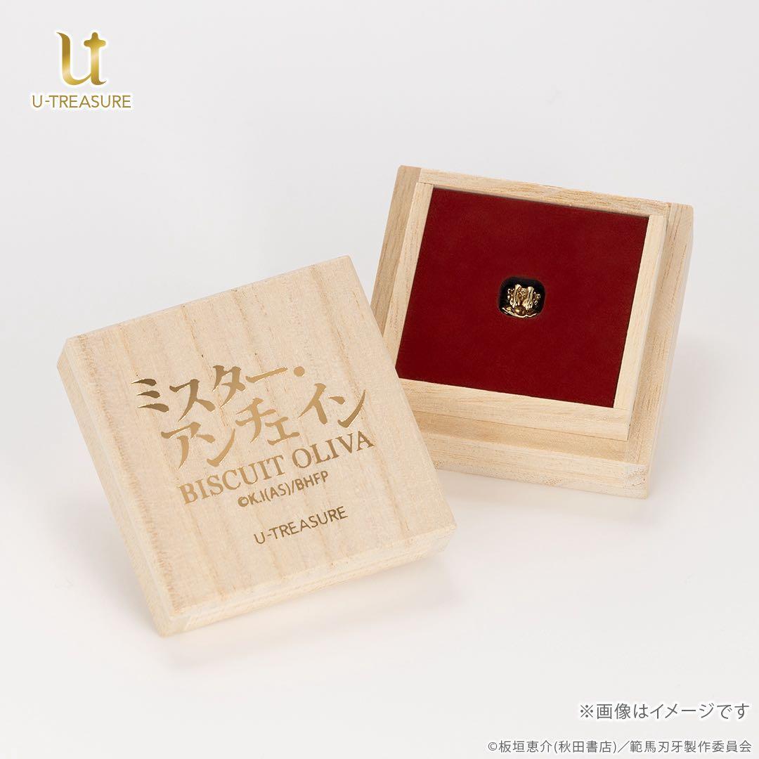 刃牙　ビスケット・オリバ ミニフィギュア 限定品　純金