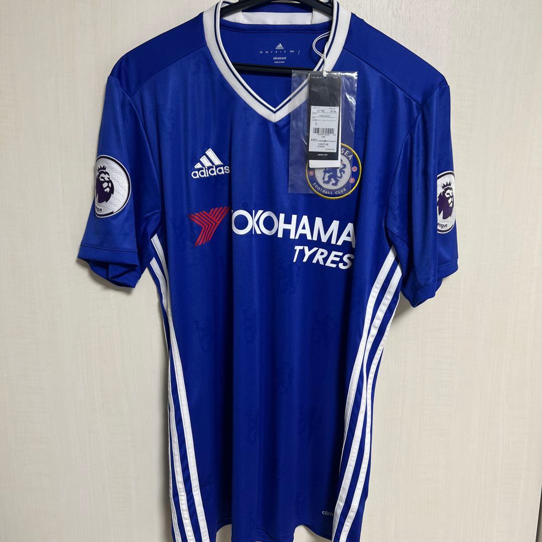 「正規品」チェルシー 16/17 アザール サッカーユニフォーム タグ付き L