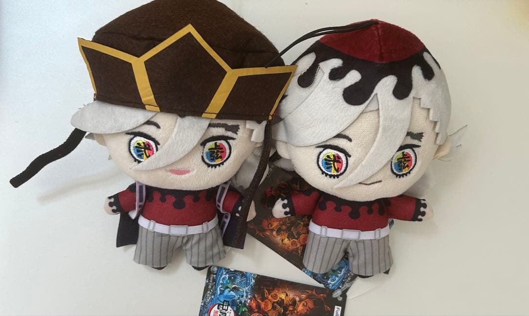 【お顔厳選】鬼滅の刃 ぬいぐるみ 童磨 ラウンドワン限定 マスコット