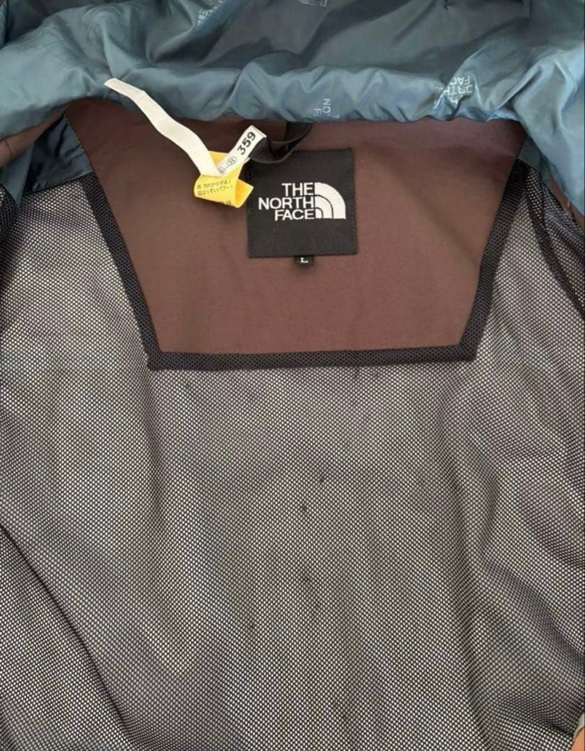 【美品】THENORTHFACE スノーウェア　ブルー　メンズ