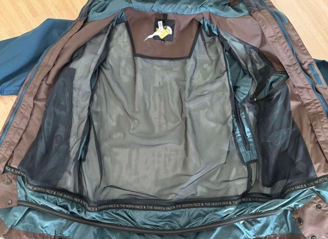 【美品】THENORTHFACE スノーウェア　ブルー　メンズ