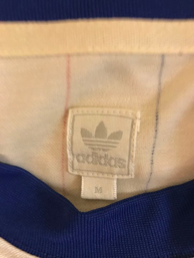 1982 W杯オマージュ 復刻品 フランス代表 アディダス　ユニフォーム　M