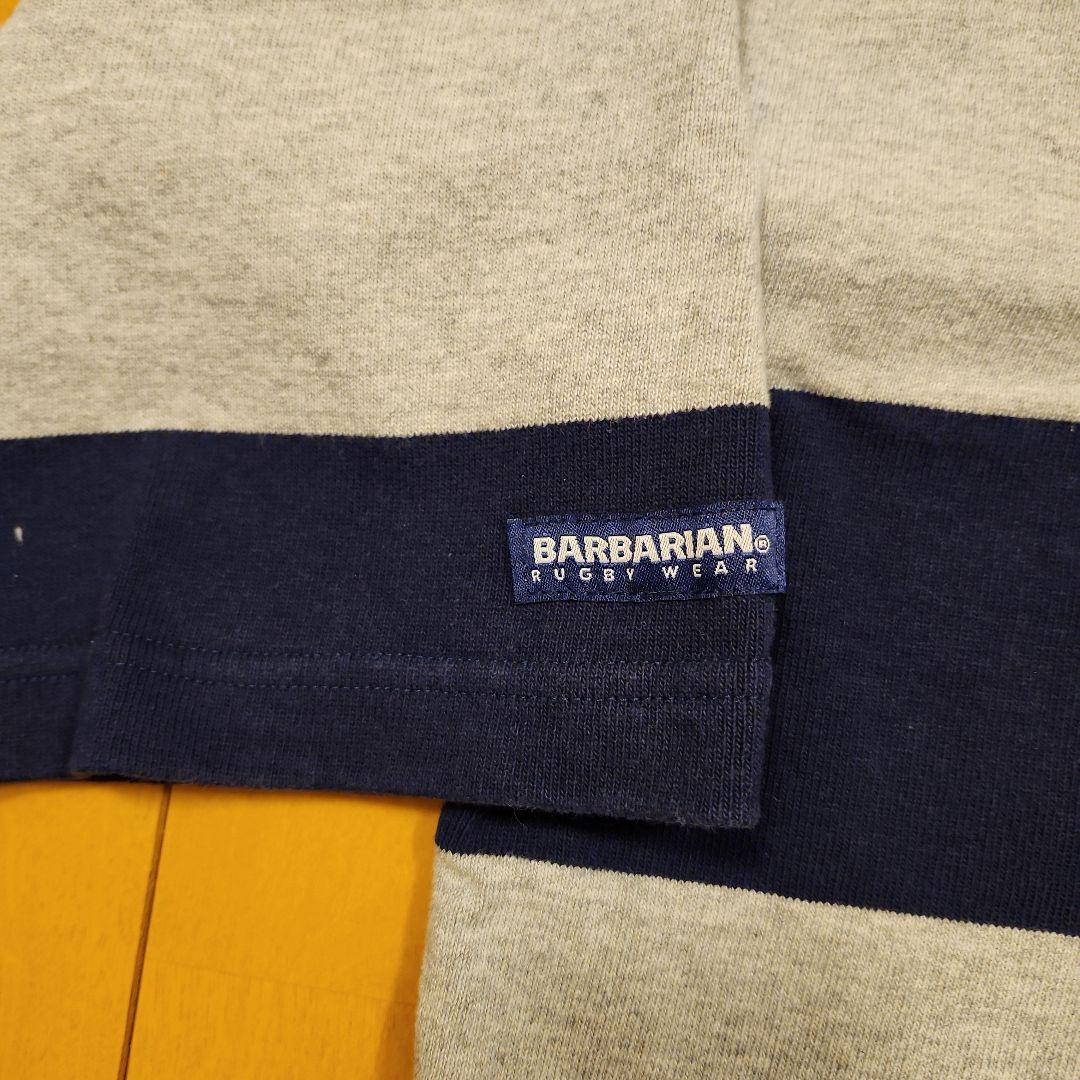 BARBARIAN ラガーシャツ 七分丈 Lサイズ