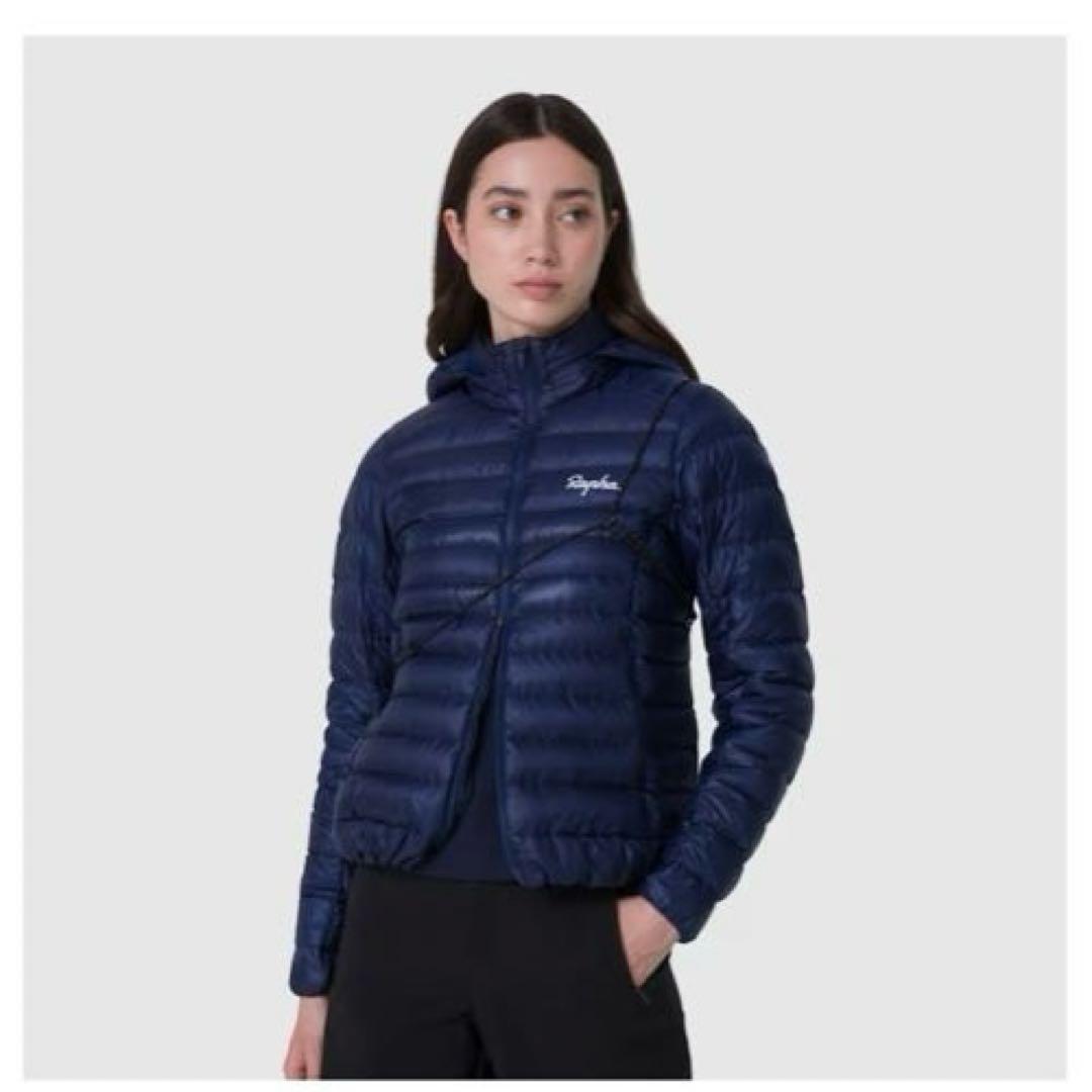 Rapha ウィメンズ エクスプロア ダウンジャケット XS ネイビー ラファ