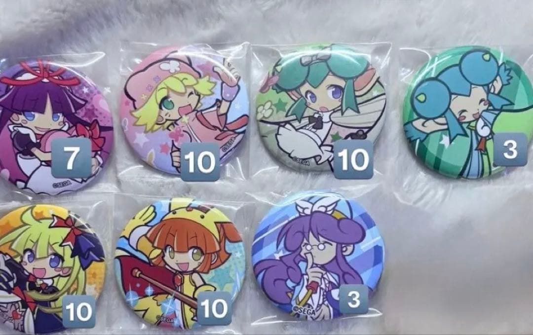 みどびよ ぷよぷよ ぷよクエ 缶バッジ セガストア まとめ売り