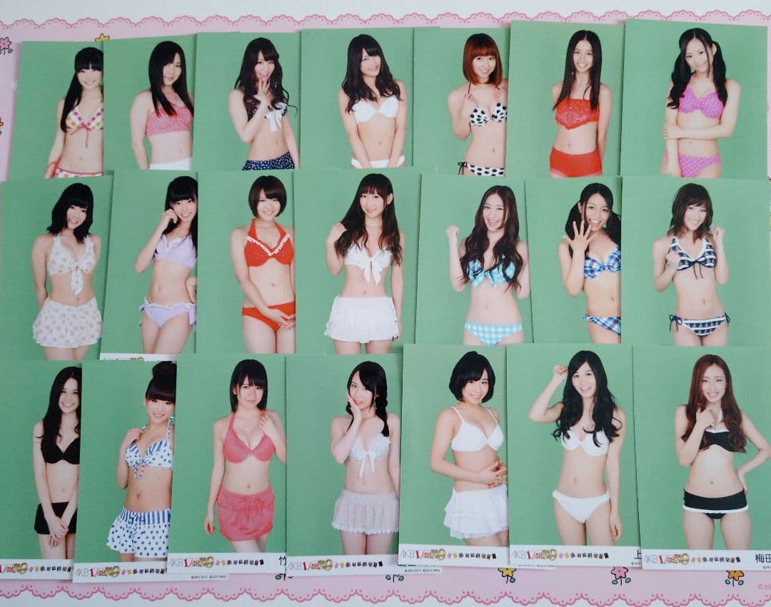 AKB48 ♡恋愛総選挙♡ 封入特典生写真 まとめ売り 水着 ビキニ