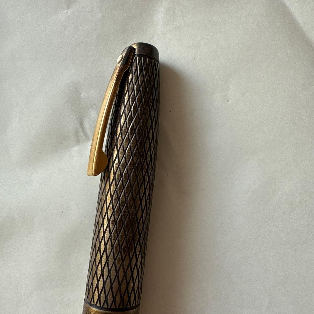 SHEAFFER 万年筆 STERLING SILVER インペリアル 14K