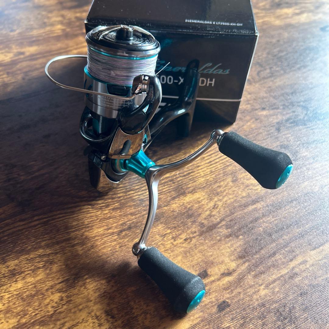 エメラルダススピニングリール　24モデル