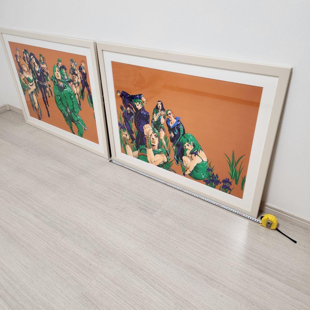 【新品未開封】高級複製原画 キービジュアル 2種類　 荒木飛呂彦