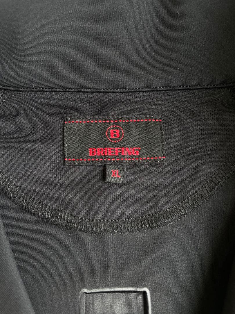 【新品】BRIEFING 黒 ジップアップジャケット