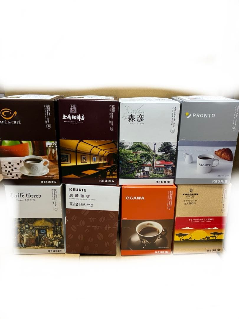 キューリグ　K-CUP 8種類アソートセット