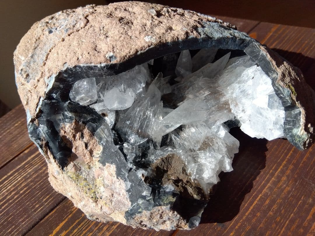 超希少品・約1.4kg・ステラビームカルサイト・世界に一つの原石・希少天然石