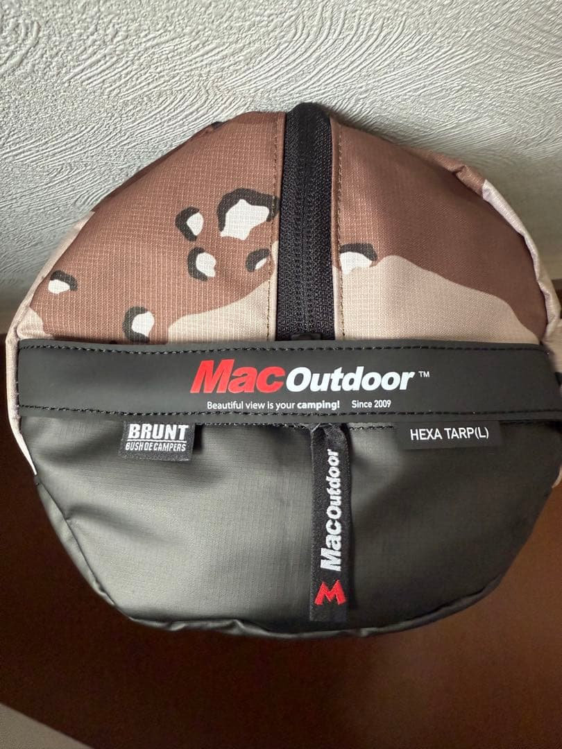 BRUNT goodandsin maconeタープ チョコチップ