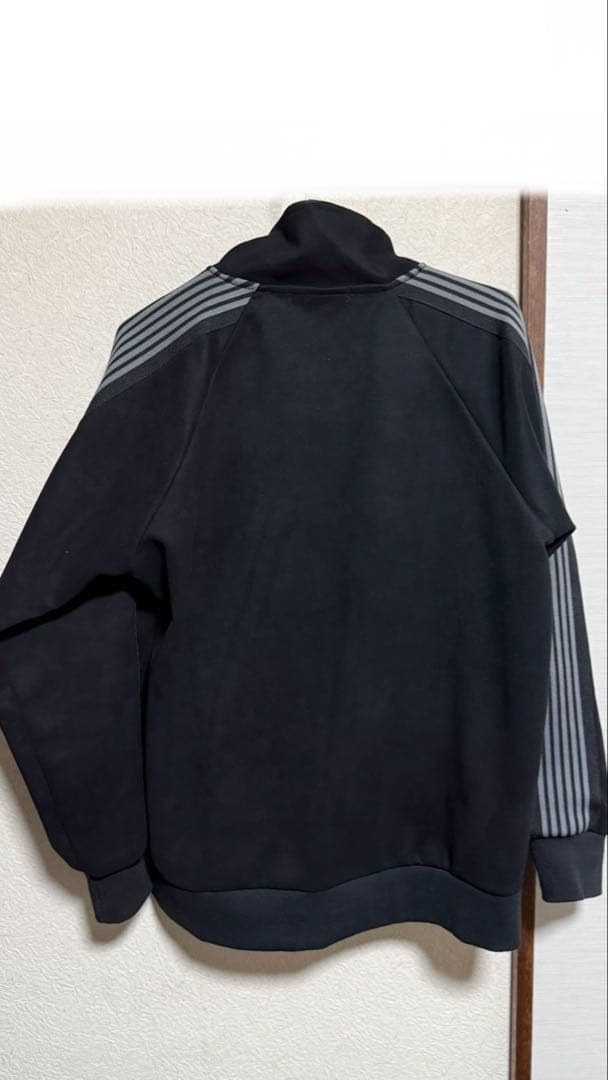 ih the atticベロア生地ダブルジップジャージ