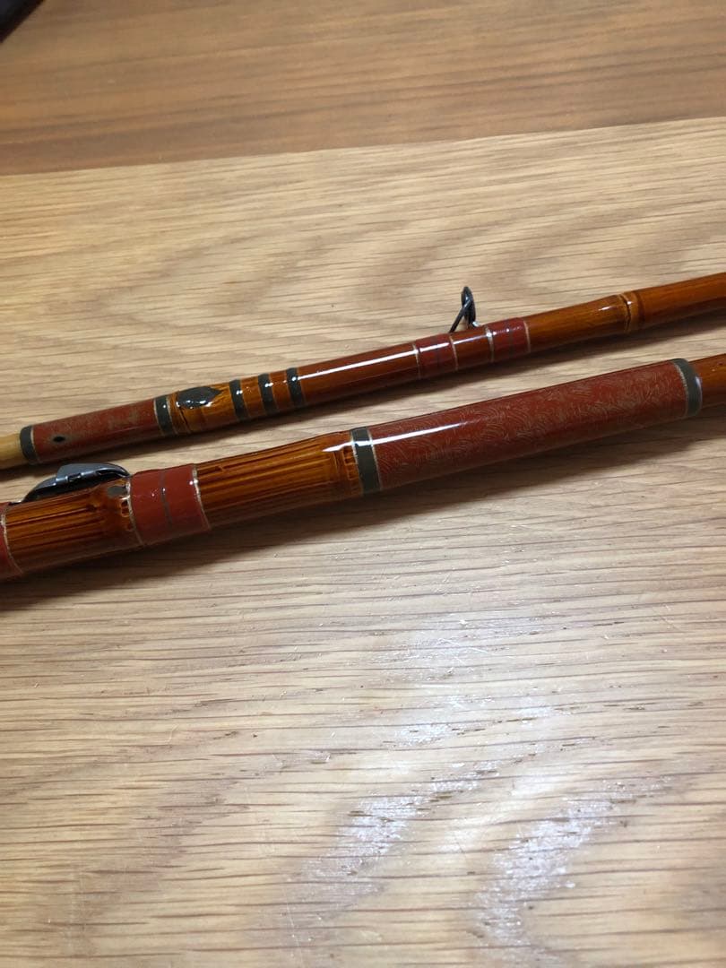 横浜竿　マイスター汐よし作カワハギ竿（全竹）