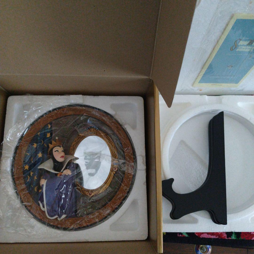 ★ディズニー白雪姫　女王ウィックドクイーン　60周年 ３Dプレート