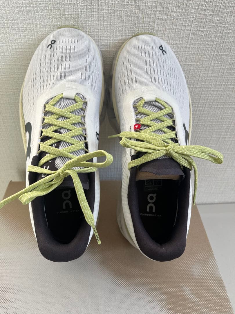 ONCモンスター2WH ホワイト/グリーン　レディース24cm