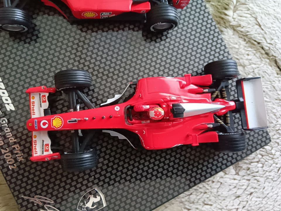 マテル　1/43 フェラーリ　シューマッハチャンピオンセット　F1-2000 他