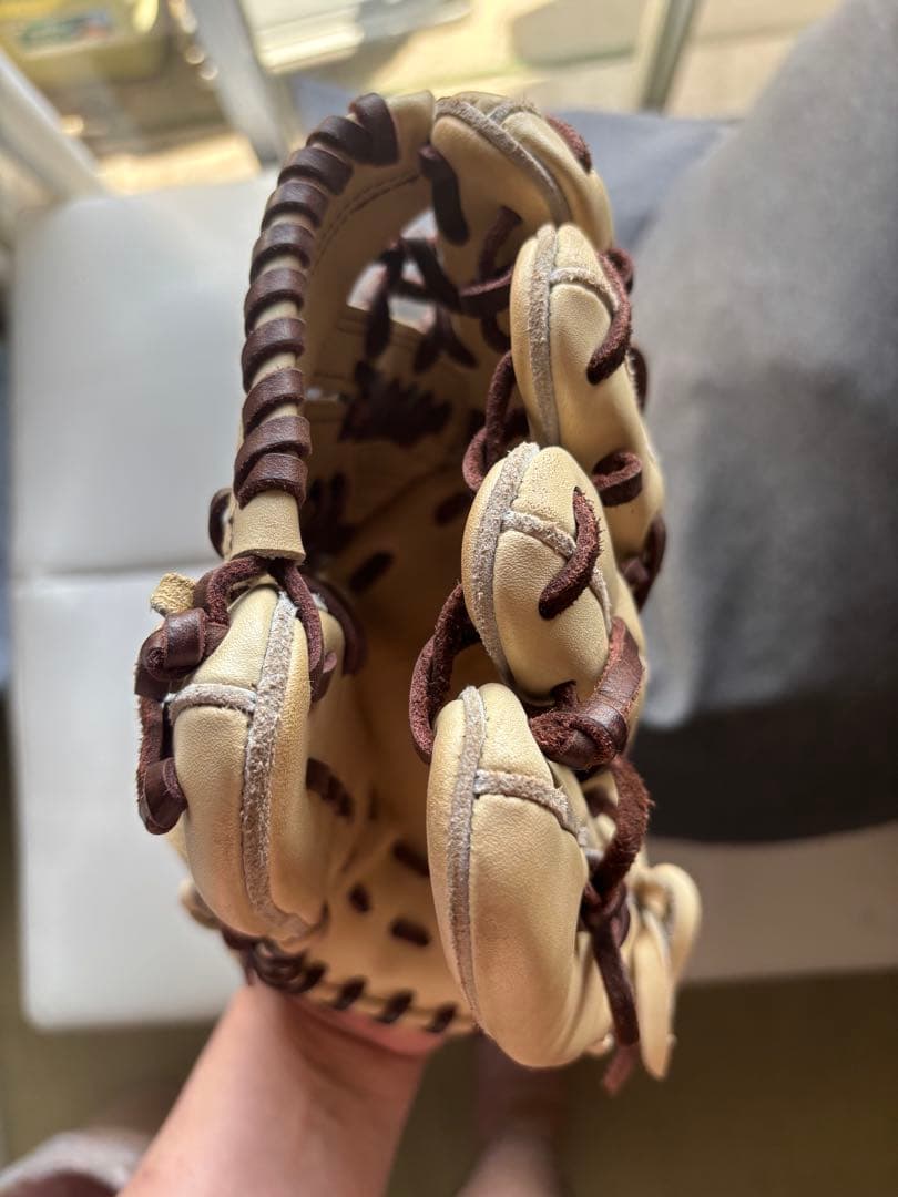 Mizuno プロモデル 硬式グローブ ベージュ