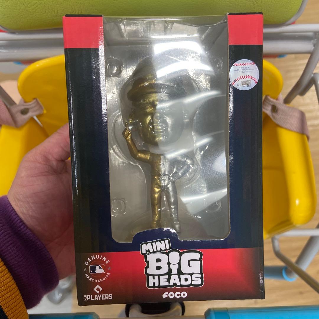 FOCO MINI BIG HEADS ゴールド&シルバーボブルヘッド大谷翔