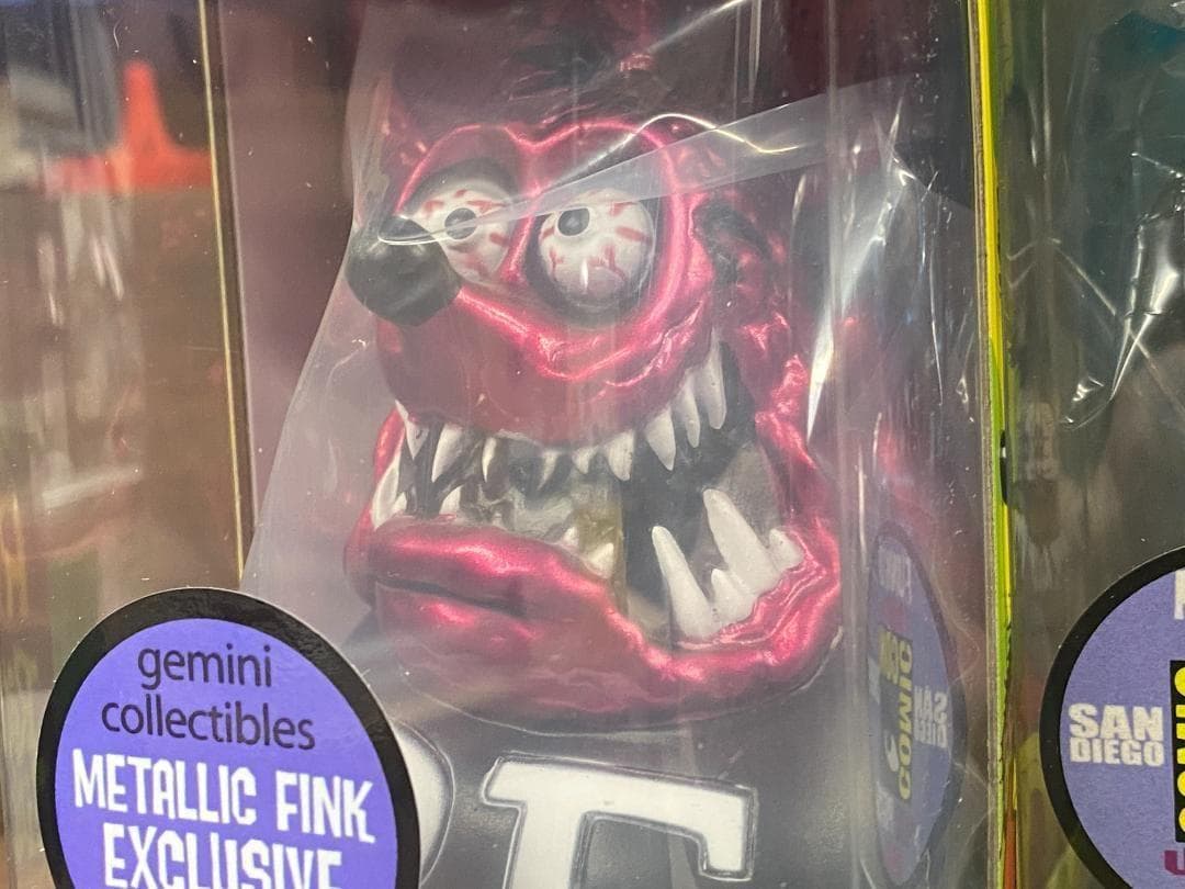 Rat Fink ラットフィンク ボビングヘッド メタリック フィギュア 3体組