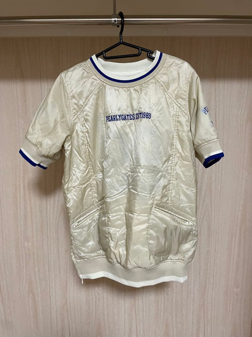 パーリーゲイツ　リバーシブル半袖ブルゾン　ハーフジップウィンドブレーカー　セット