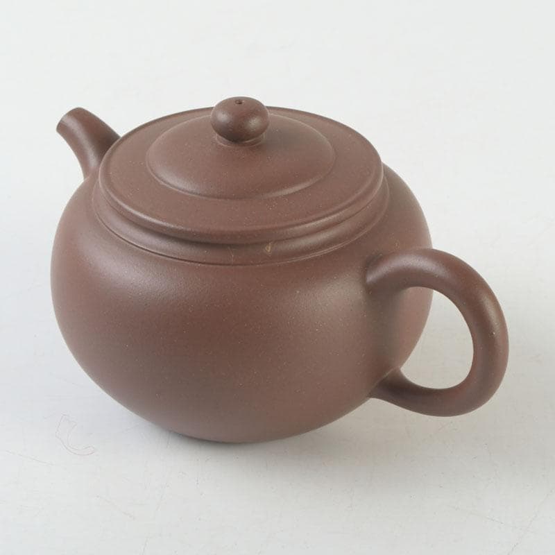 中国　紫砂　朱泥　急須　茶壷　在銘　V　9605