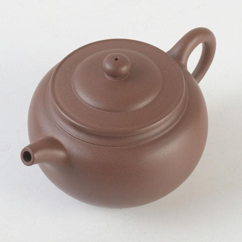 中国　紫砂　朱泥　急須　茶壷　在銘　V　9605