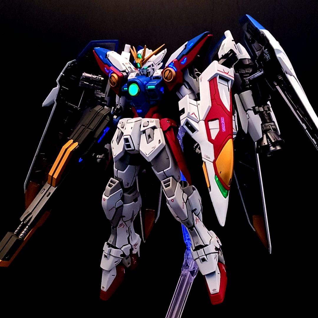 RG　ウイングガンダムゼロ　改修 塗装 完成品