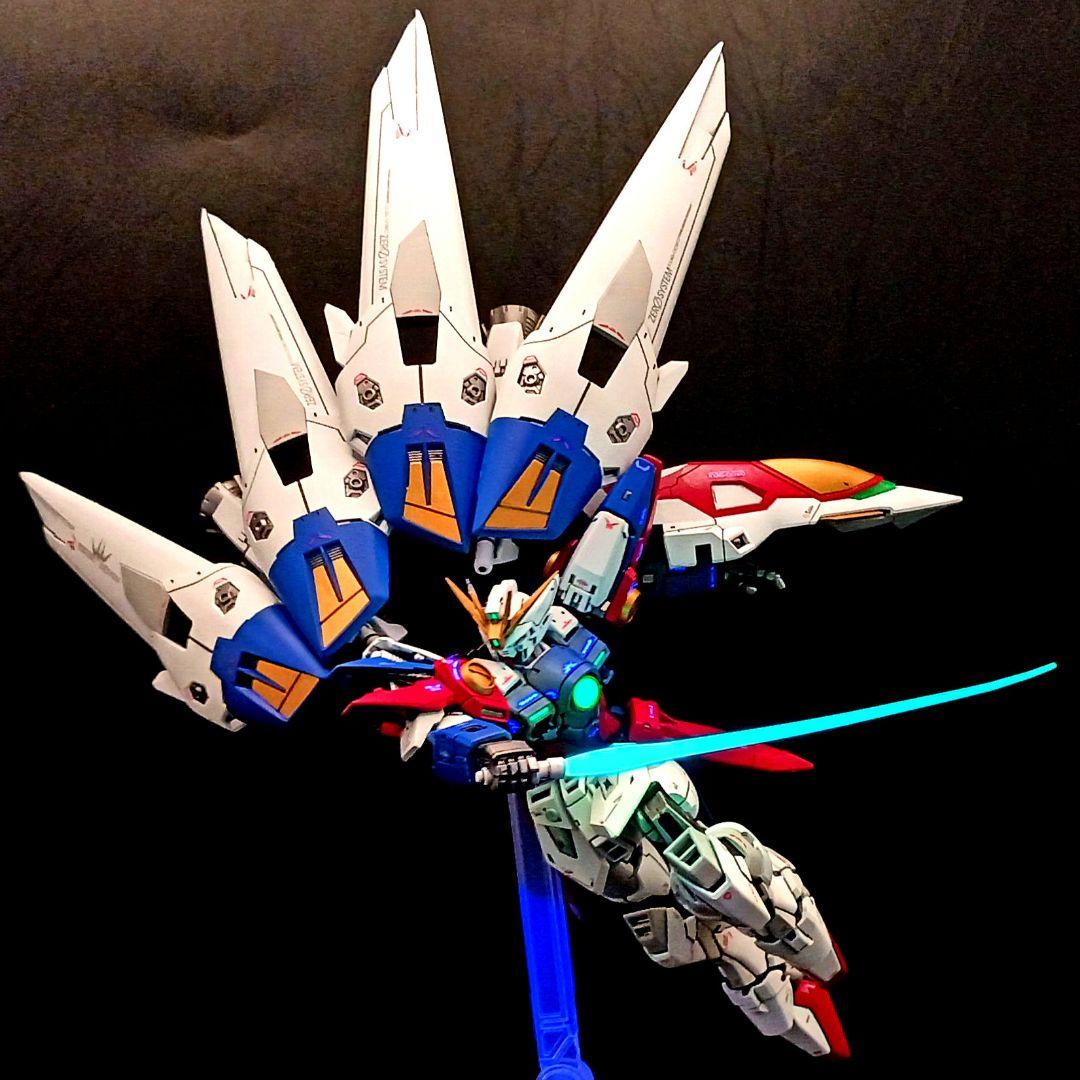 RG　ウイングガンダムゼロ　改修 塗装 完成品