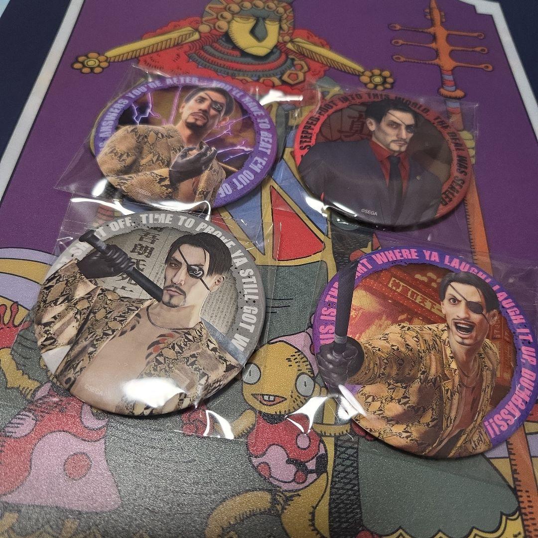 龍が如く 真島吾朗 マスコット 缶バッジ