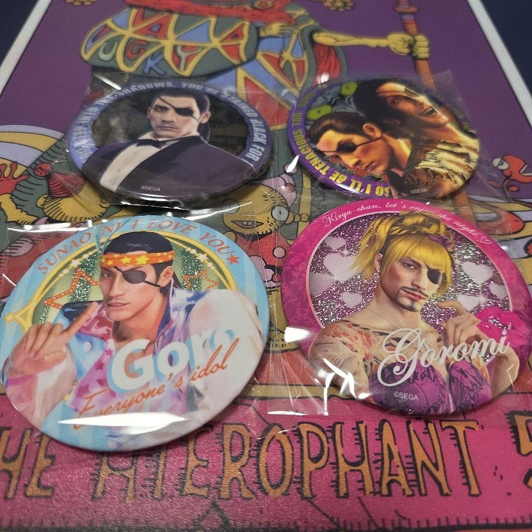 龍が如く 真島吾朗 マスコット 缶バッジ