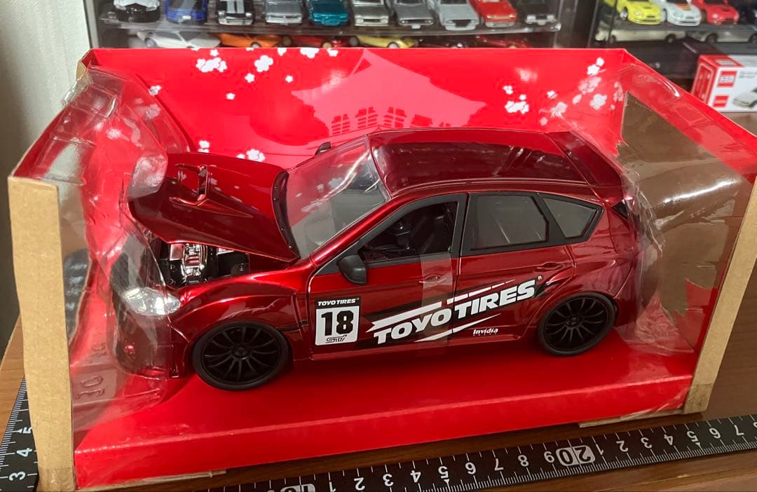 ミニカー JDM TUNERS 2012 SUBARU IMPREZA WRX STI