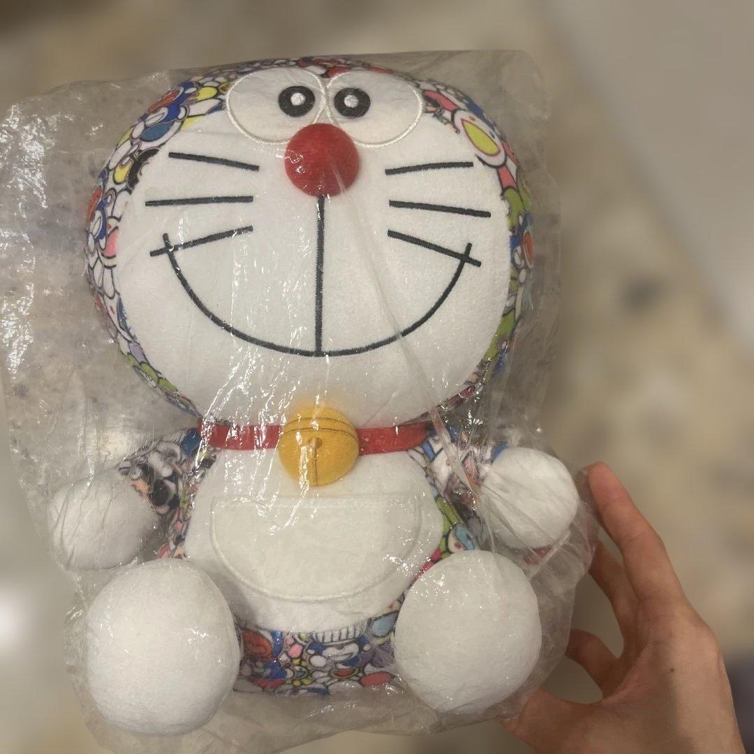 Takashi Murakami ドラえもん ぬいぐるみ カラフル 約30cm