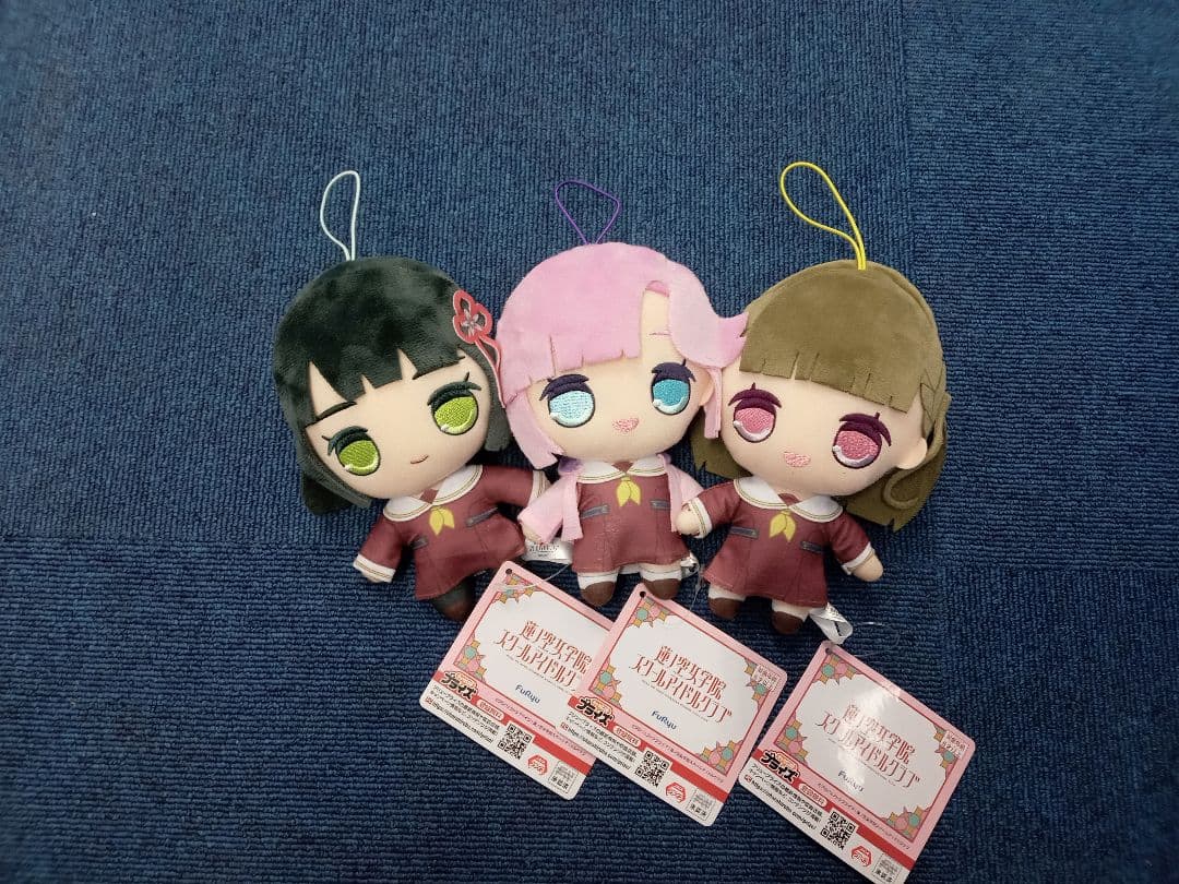 蓮ノ空女学院 きゅるまるぬいぐるみ　百生吟子　徒町小鈴　安養寺姫芽　3種セット②