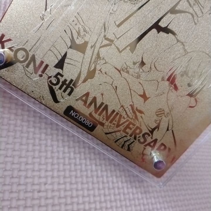 けいおん！　K-ON!　5周年記念　メモリアルプレート