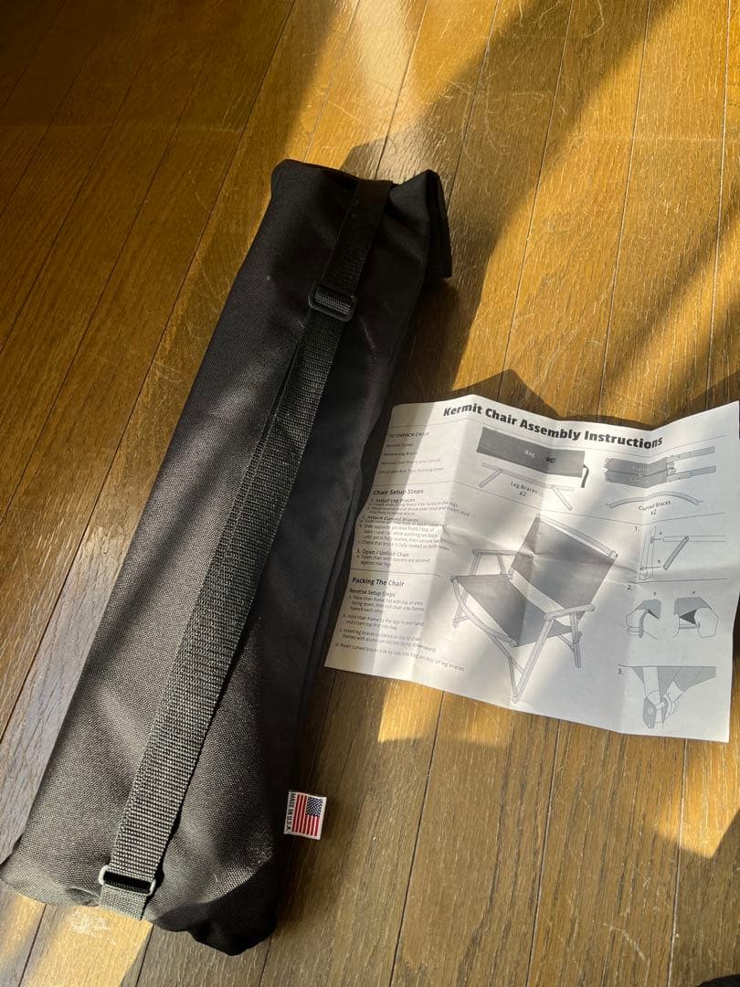カーミットチェア ブラック　Kermit Chair アウトドアチェア　正規品