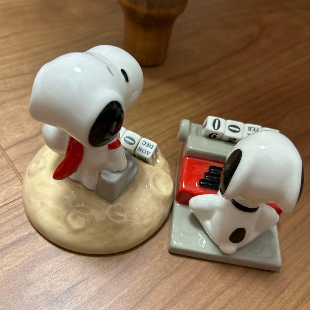 スヌーピー 万年カレンダー2種＆ブロックカレンダー＆フィギュア＆キーホルダー