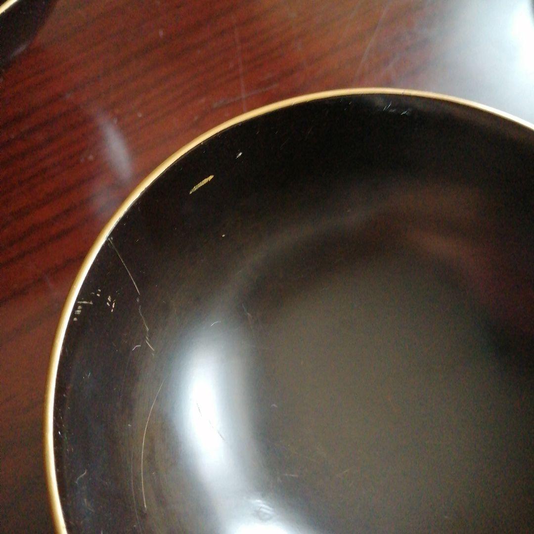 輪島塗　金彩蓋付吸物椀　10客　11.7cm　大正期