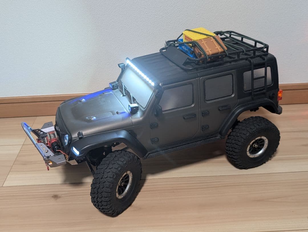 absima 1/10 ルビコン 電動ウインチ搭載 TRX4同等 クローラー