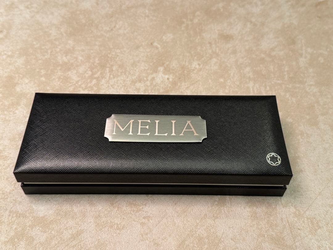 MONT BLANC MELIA ホワイトボールペン