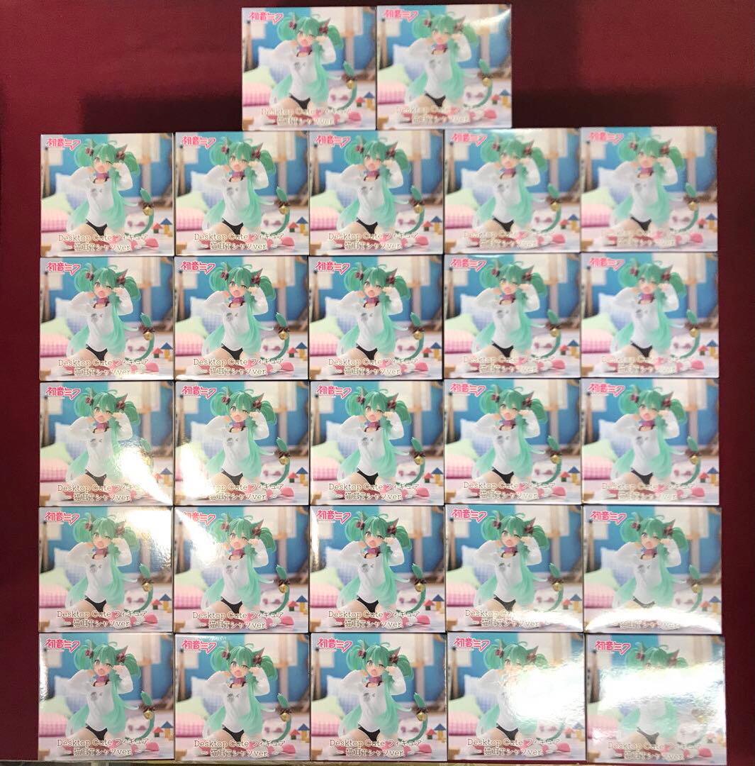初音ミク Desktop Cute フィギュア 猫耳Tシャツver.