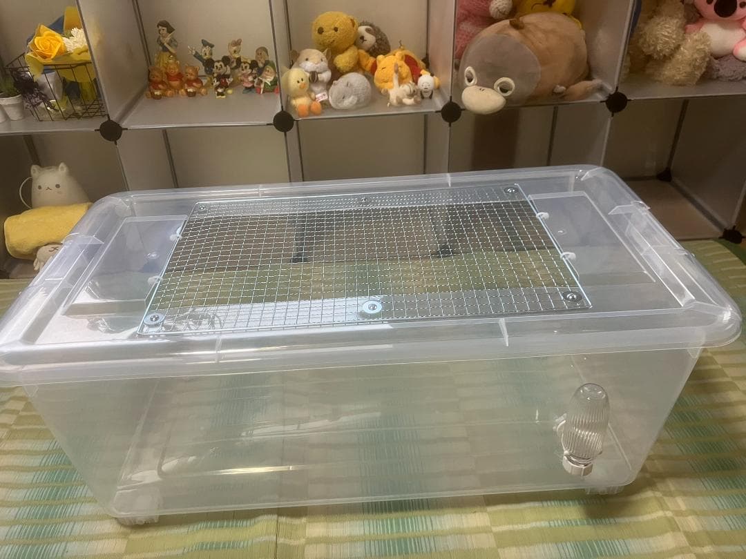 ③【お得2個セット】広い大きい快適なハムスター　ケージ　ゲージ【DIY】給水器付