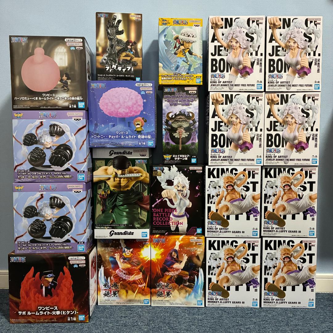 ワンピースフィギュアまとめ売り、キングオブアーティスト、グランディスタ
