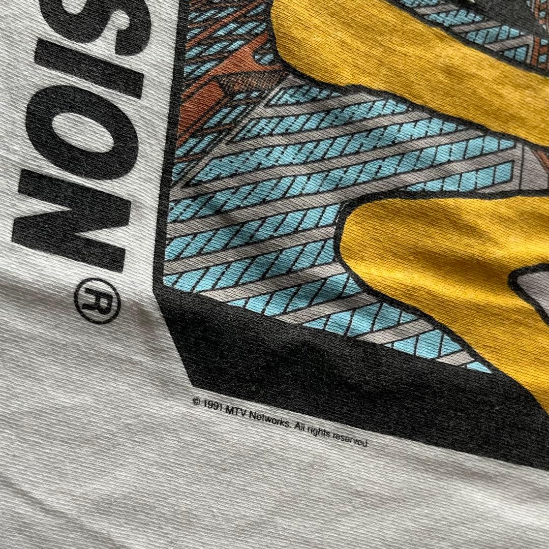 貴重 MTV 1991年 ヴィンテージ Tシャツ サイズL 美品