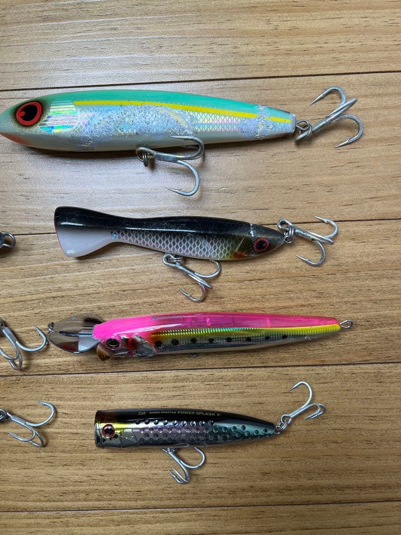 キャスティング　ルアー 7個セット　別注平政　ヘッドディプ　オシアペンシル