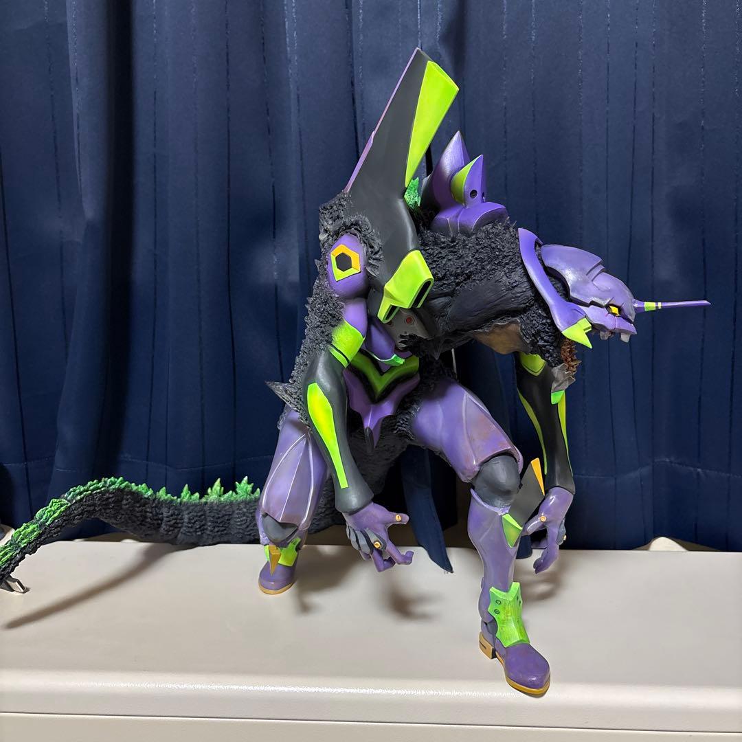 エヴァンゲリオン対ゴジラ 初号機G覚醒形態 フィギュア リニューアル版