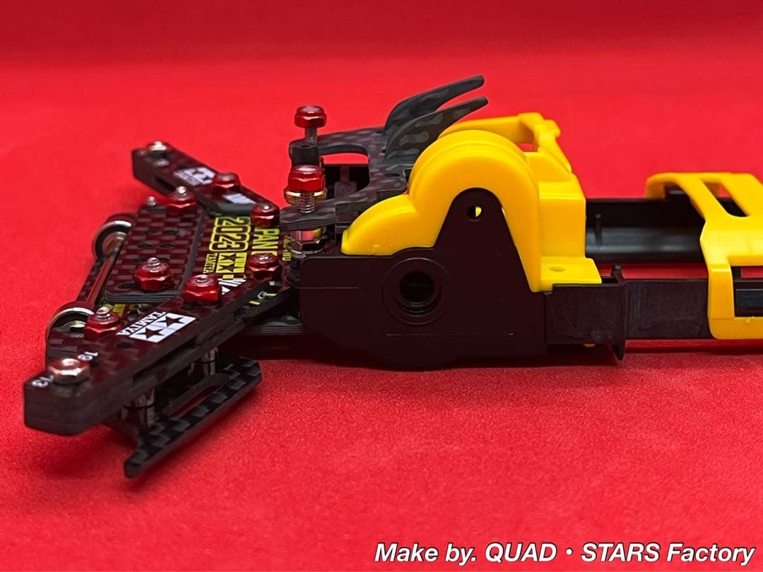 【ミニ四駆・VZ用】1軸リヤアンカー＋リヤスキッド＋モーター押さえ＋ Aパーツ