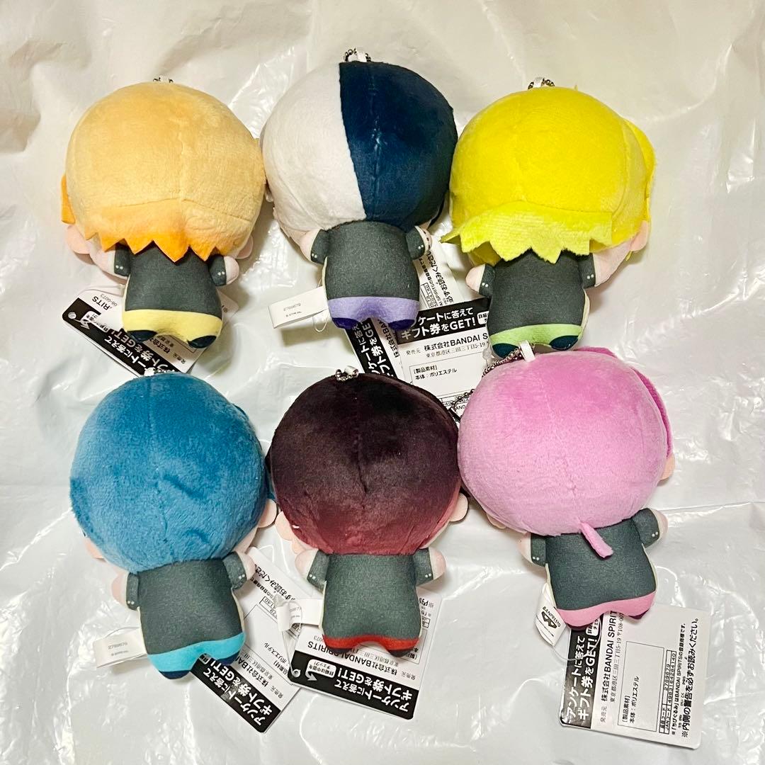 AMPTAKxCOLORS アンプ プライズ ちびぐるみ ぬいぐるみ 全6種