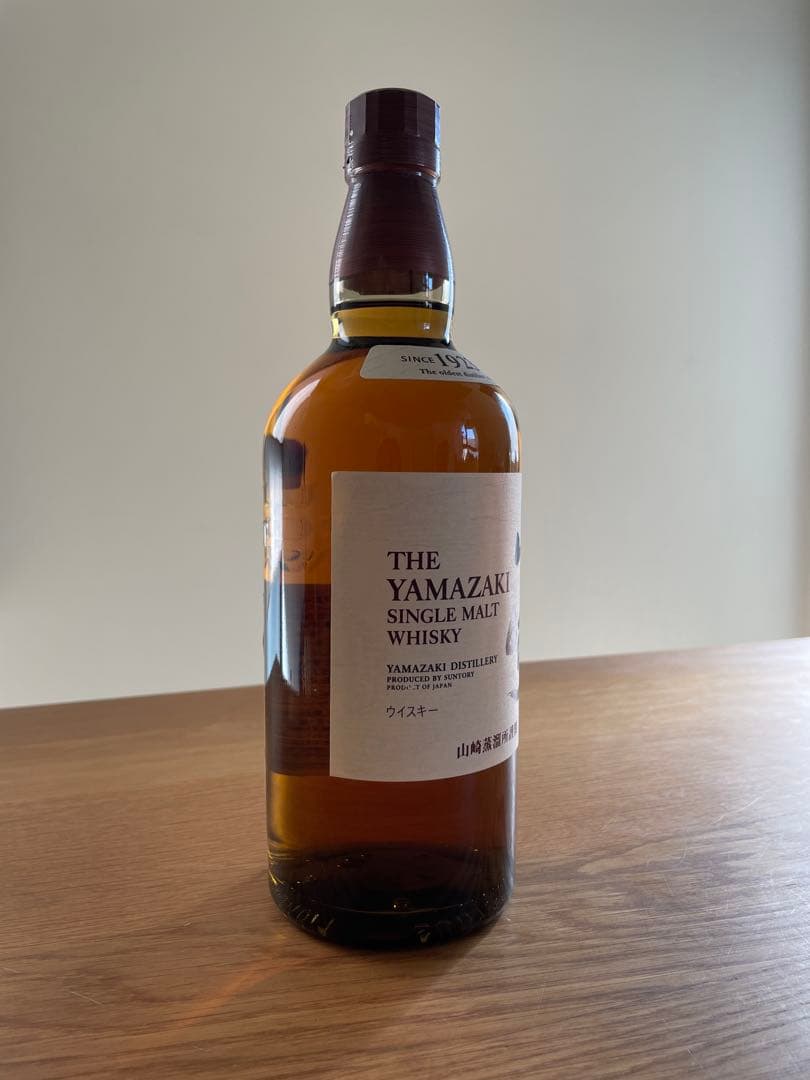 山崎 シングルモルトウイスキー　700ml 未開封　箱ナシ